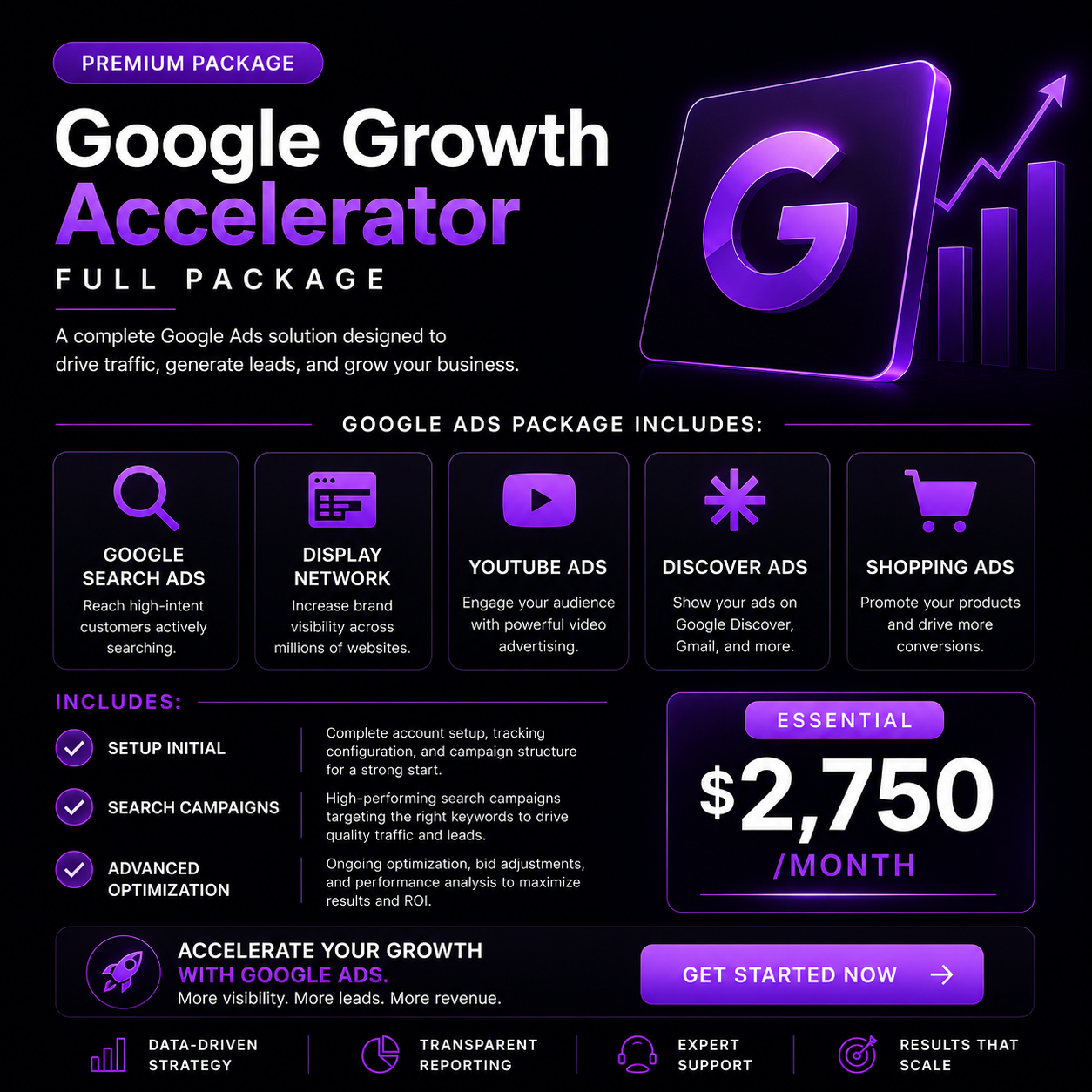 Google Growth Accelerator - full package